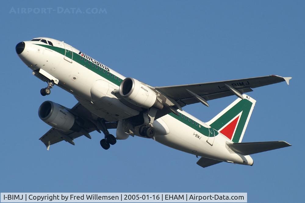 I-BIMJ, 2002 Airbus A319-112 C/N 1779, Alitalia