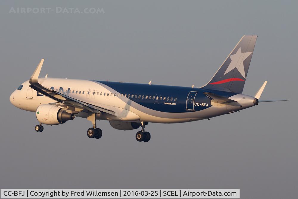 CC-BFJ, 2013 Airbus A320-214 C/N 5493, LAN