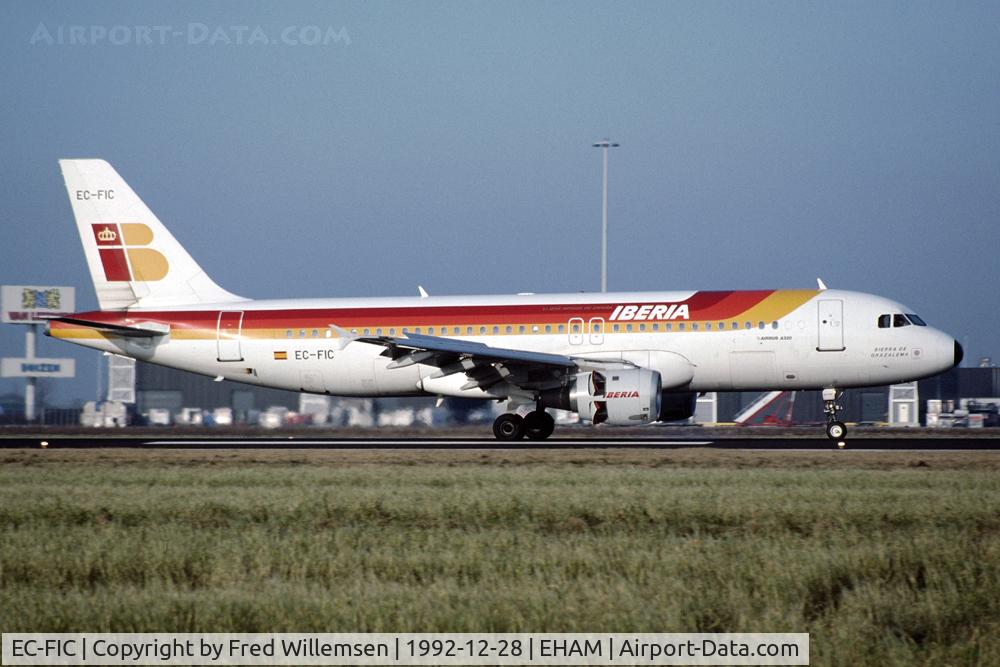 EC-FIC, 1991 Airbus A320-211 C/N 241, Iberia