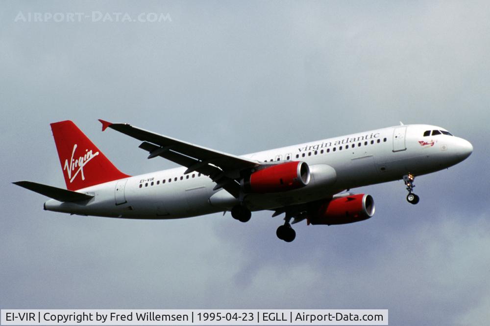 EI-VIR, Airbus A320-231 C/N 449, Virgin Atlantic