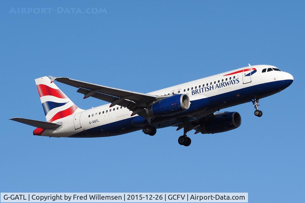 G-GATL, 2002 Airbus A320-233 C/N 1834, BA