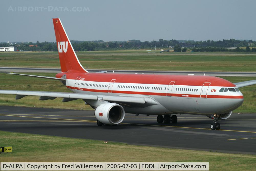 D-ALPA, 2001 Airbus A330-223 C/N 403, LTU
