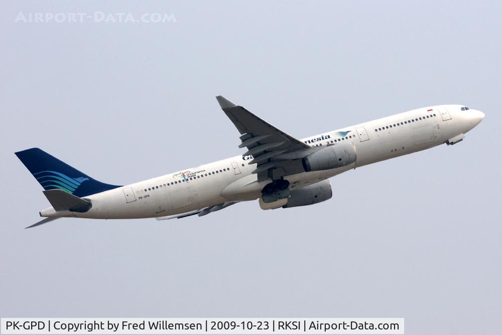 PK-GPD, 1997 Airbus A330-341 C/N 144, GARUDA