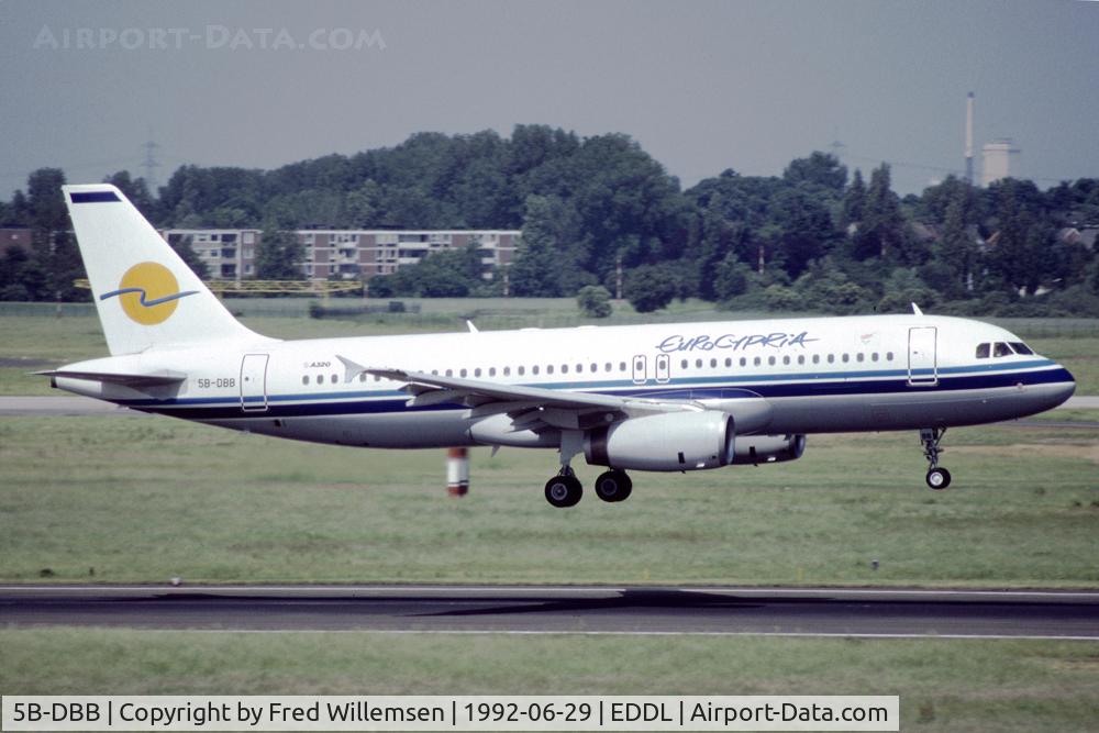5B-DBB, 1991 Airbus A320-231 C/N 256, EUROCYPRIA