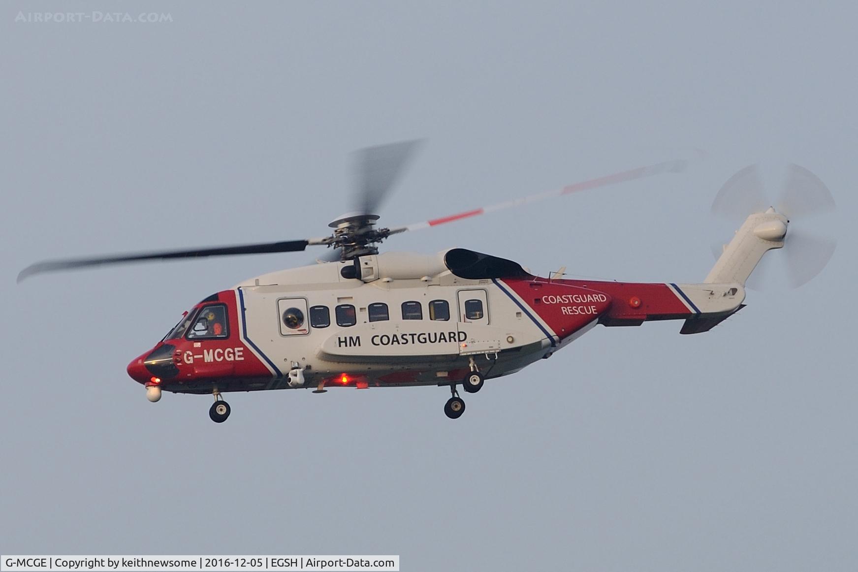 G-MCGE, 2014 Sikorsky S-92A C/N 920214, Return Visitor.