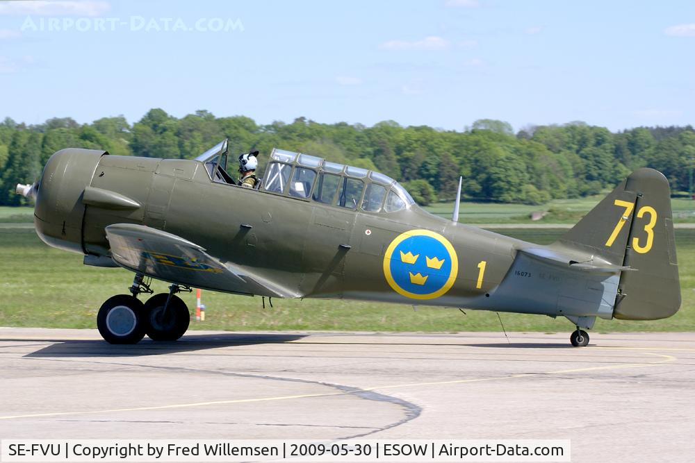 SE-FVU, 1943 Noorduyn AT-16-ND (Sk.16A) Texan C/N 14A-1098, 