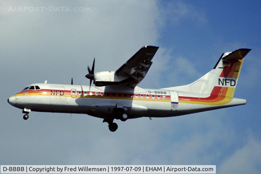 D-BBBB, 1987 ATR 42-300 C/N 055, Eurowings