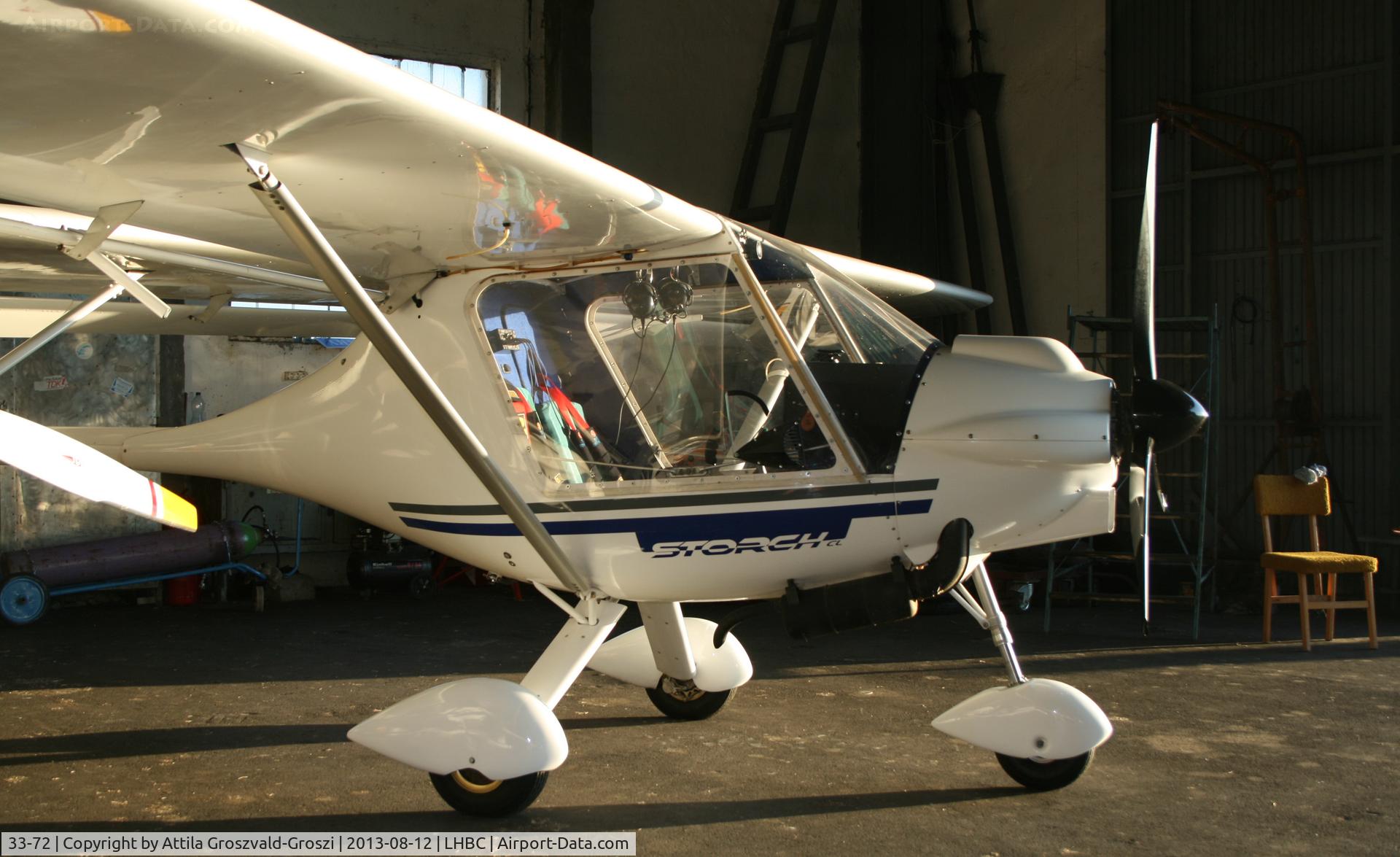 33-72, Fly Synthesis Storch, Békéscsaba Airport, Hungary