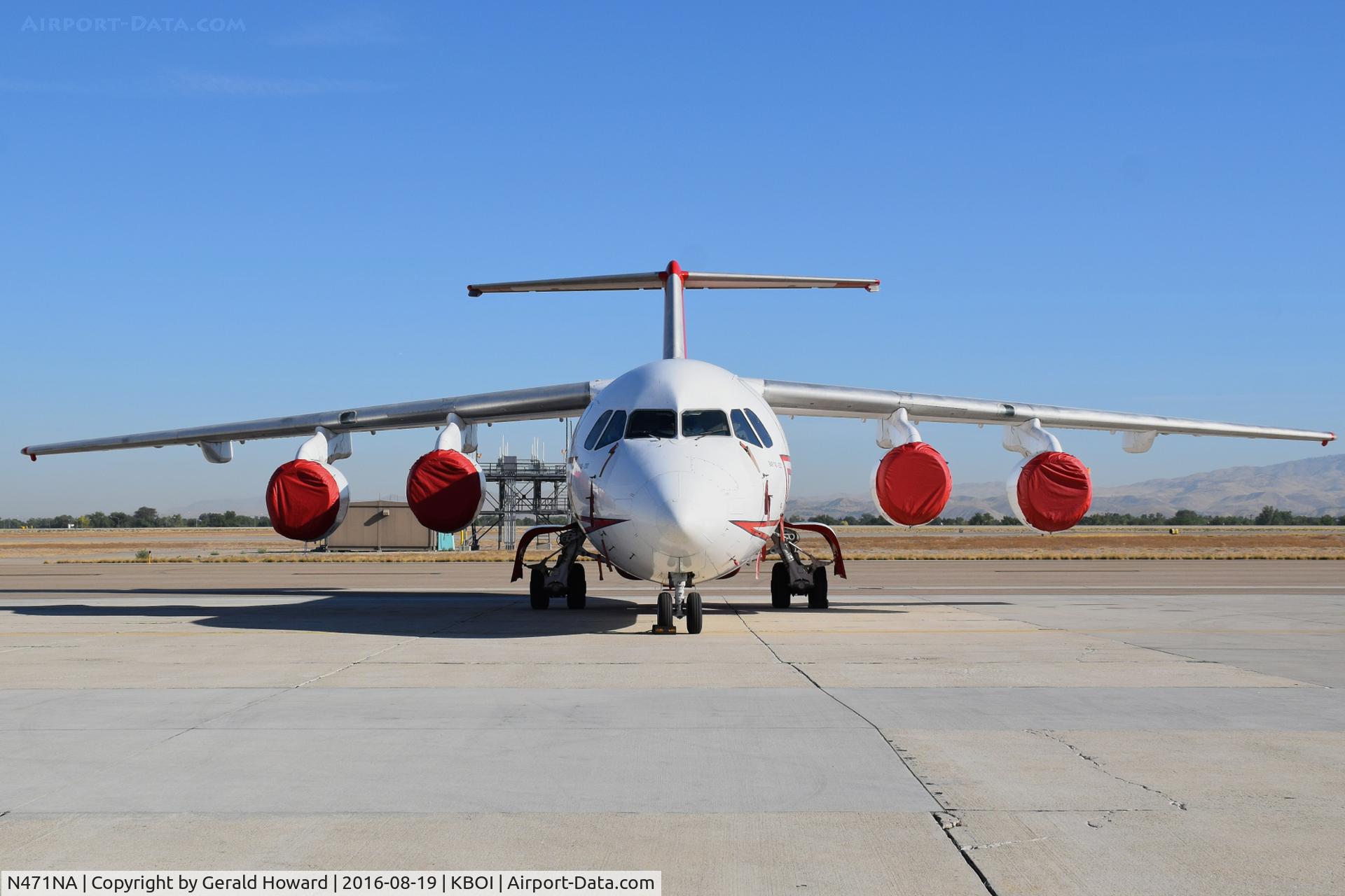 N471NA, 1989 British Aerospace BAe.146-200 C/N E2136, Flying passengers not too long ago.