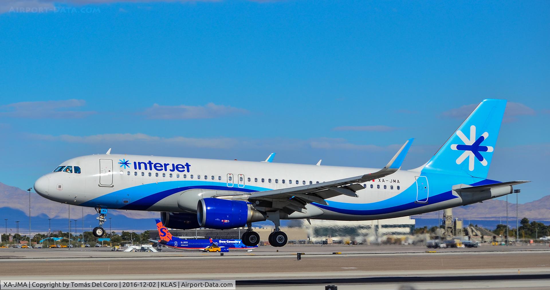 XA-JMA, 2013 Airbus A320-214 C/N 5665, XA-JMA Interjet 2013  Airbus A320-214 - cn 5665 - Las Vegas - McCarran International Airport (LAS / KLAS)
USA - Nevada December 2, 2016
Photo: Tomás Del Coro
