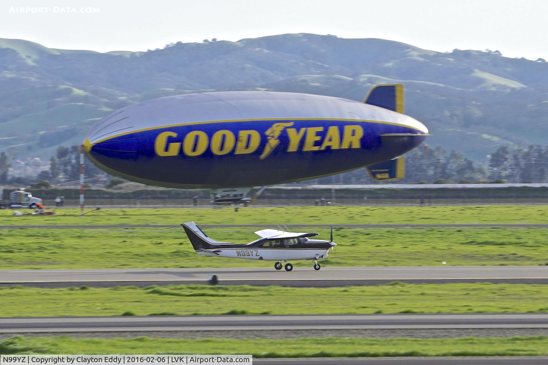 N99YZ, 1981 Cessna T210N Turbo Centurion C/N 21064608, Livermore Airport 2016