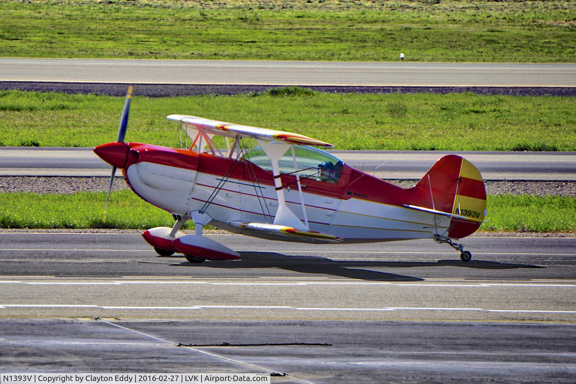 N1393V, 1984 Christen Eagle II C/N HAY 0001, Livermore Airport 2016