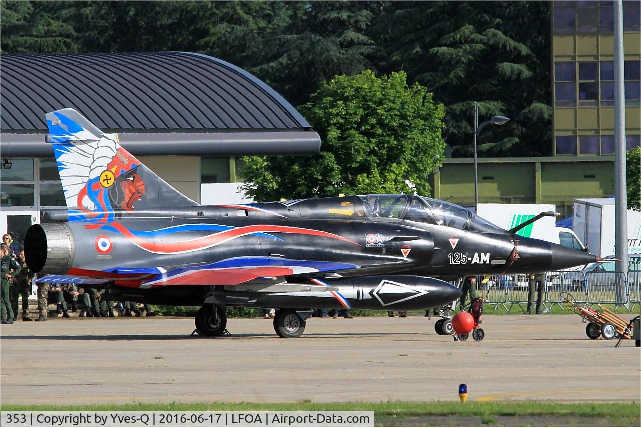 353, Dassault Mirage 2000N C/N 315, Dassault Mirage 2000N, Parking area, Avord Air Base 702 (LFOA) Open day 2016