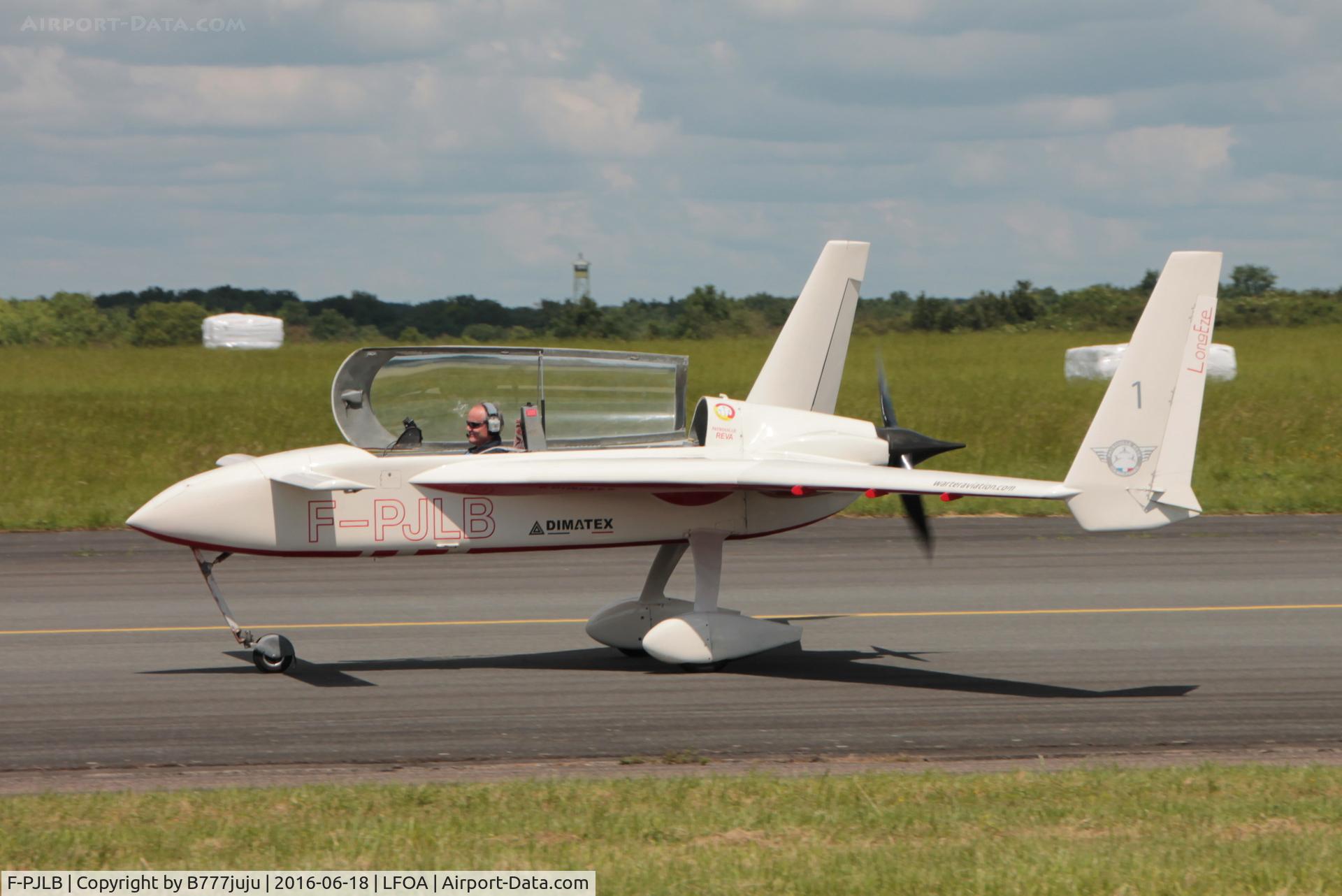 F-PJLB, Rutan Long-EZ C/N 1344, at Avord