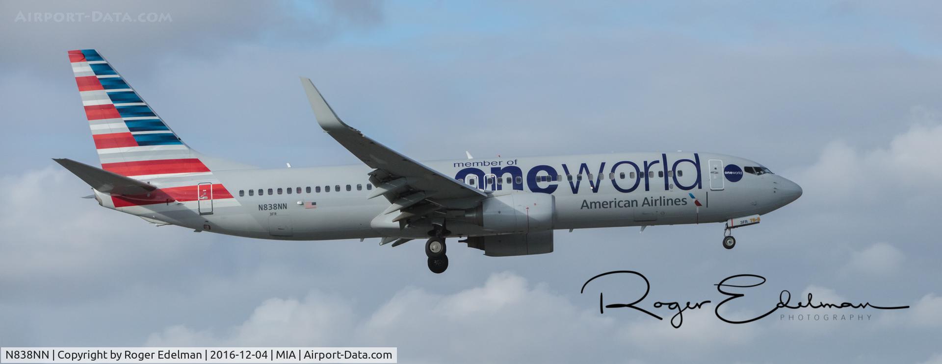 N838NN, 2010 Boeing 737-823 C/N 31097, Taken @ MIA