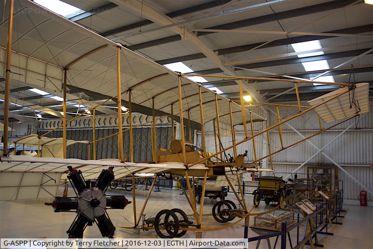 G-ASPP, 1964 Bristol Boxkite Replica C/N BM.7279, 1964 Bristol Boxkite Replica,in the Shuttleworth Collection