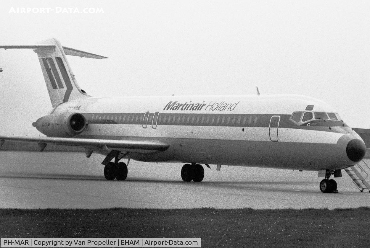 PH-MAR, 1969 Douglas DC-9-33RC C/N 47410, Martinair Holland Douglas DC-9-33RC at Schiphol airport, the Netherlands, 1980