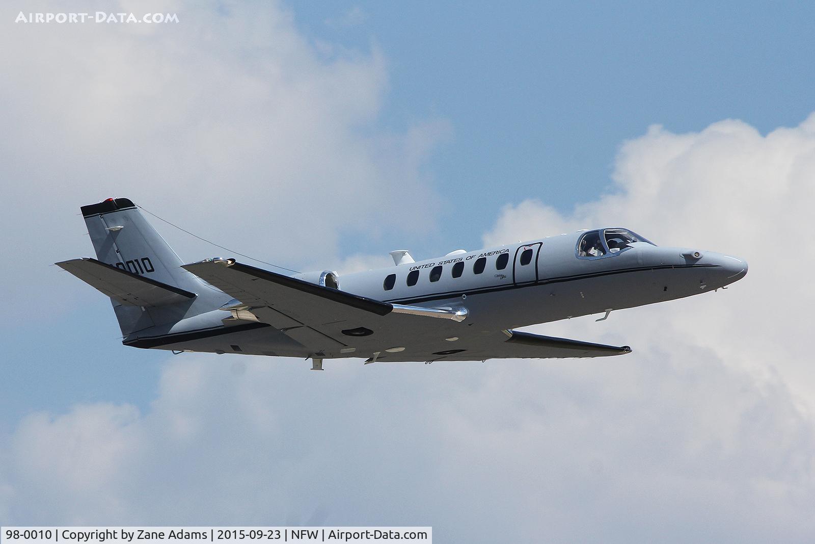 98-0010, 1998 Cessna UC-35A Citation Ultra C/N 560-0513, NAS Fort Worth