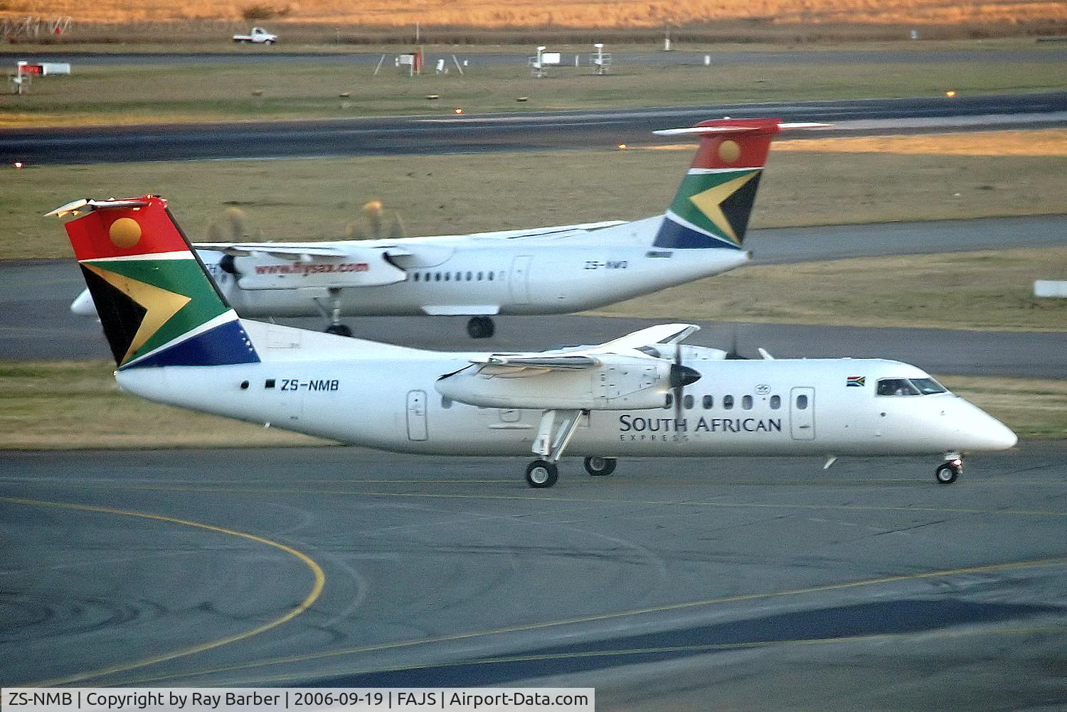 ZS-NMB, De Havilland Canada DHC-8-315 Dash 8 C/N 368, De Havilland Canada DHC-8-315 Dash 8 [368] (South African Express) Johannesburg Int~ZS 19/09/2006