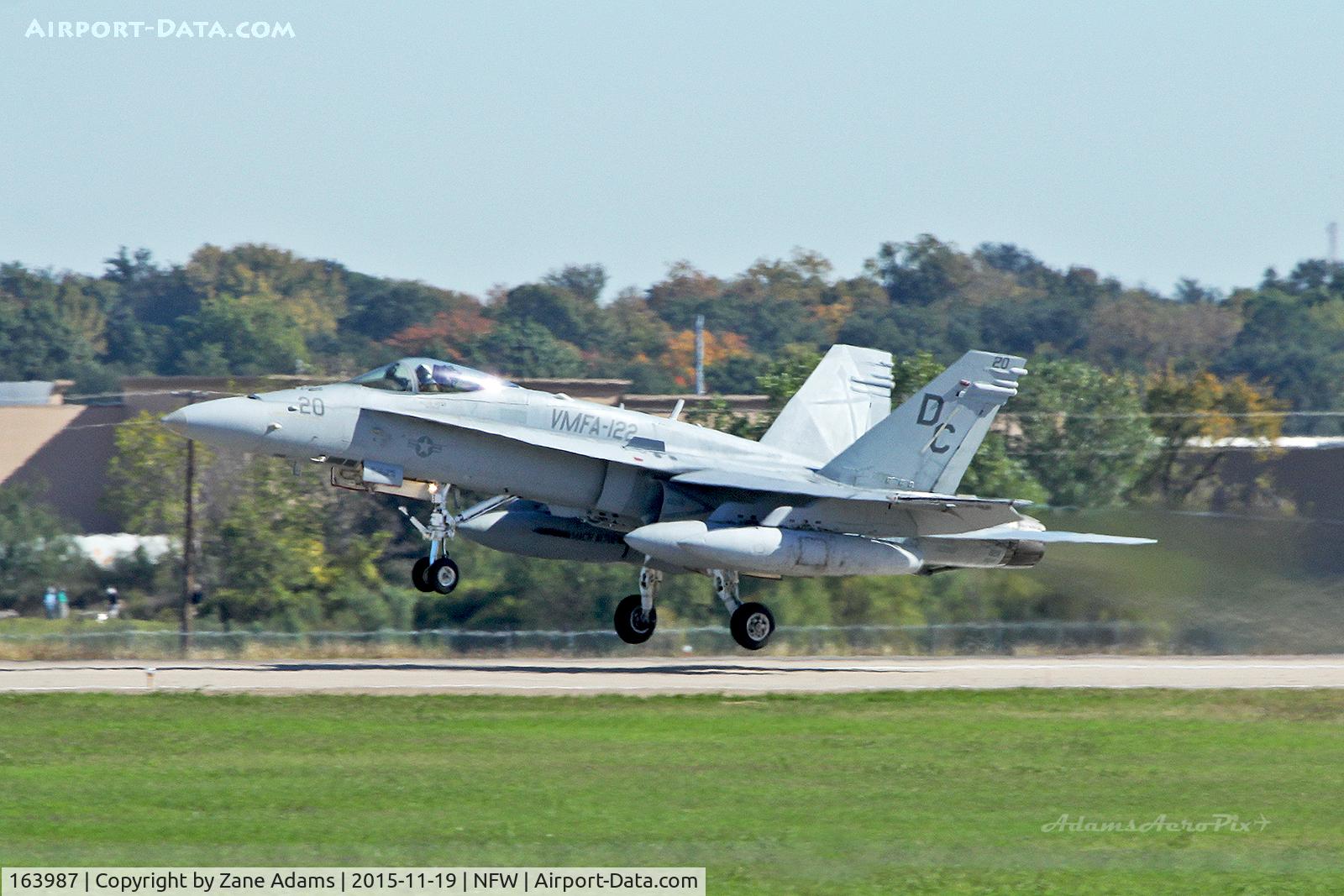 163987, 1989 McDonnell Douglas F/A-18C Hornet C/N 0869/C139, NAS Fort Worth