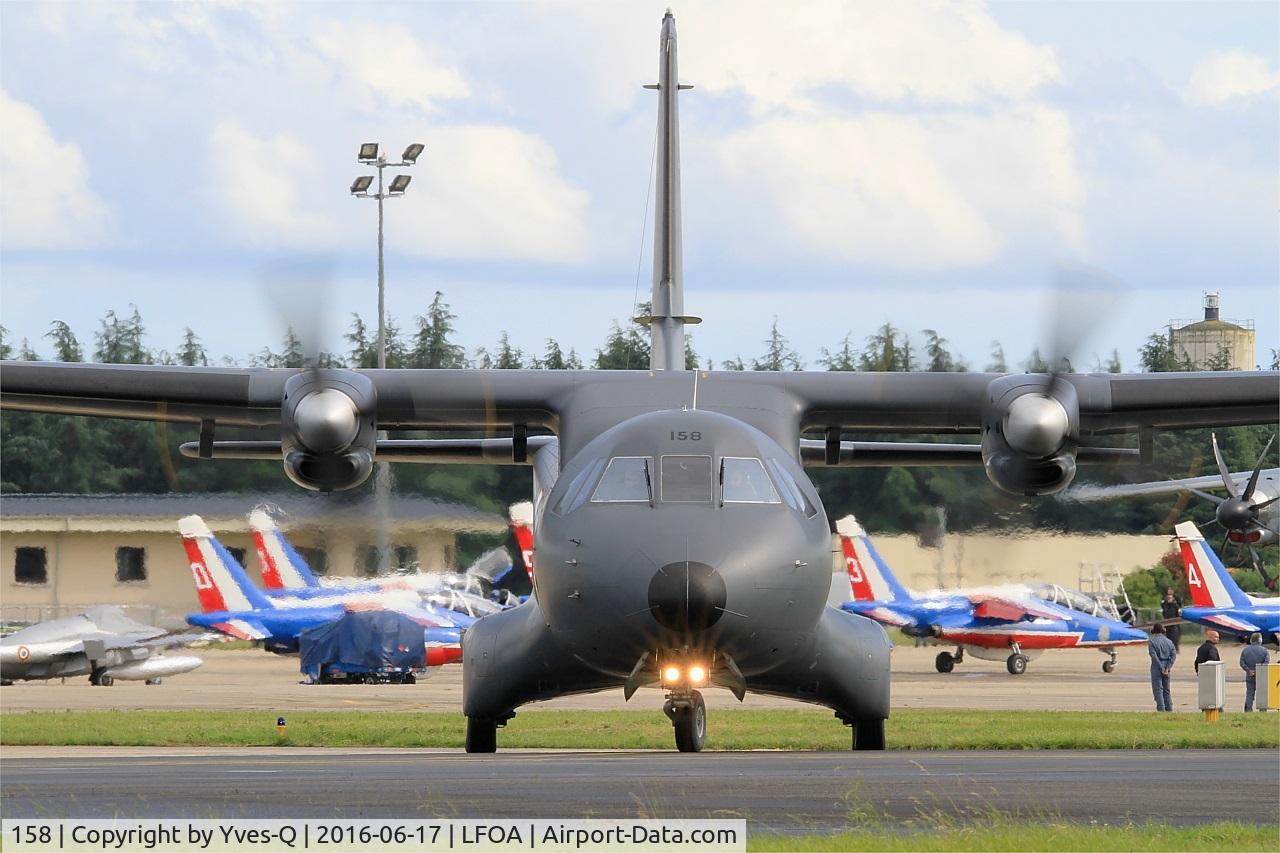 158, Airtech CN-235-200M C/N C158, Airtech CN-235-200M, Taxiing to holding point rwy 24, Avord Air Base 702 (LFOA) Open day 2016