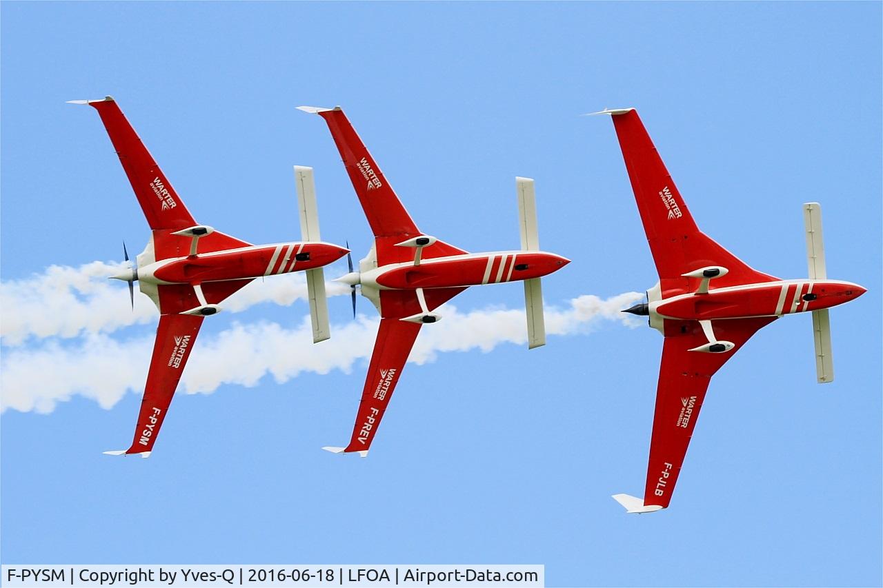 F-PYSM, Rutan VariEze C/N 2048, Rutan VariEze, On display, Avord Air Base 702 (LFOA) Open day 2016