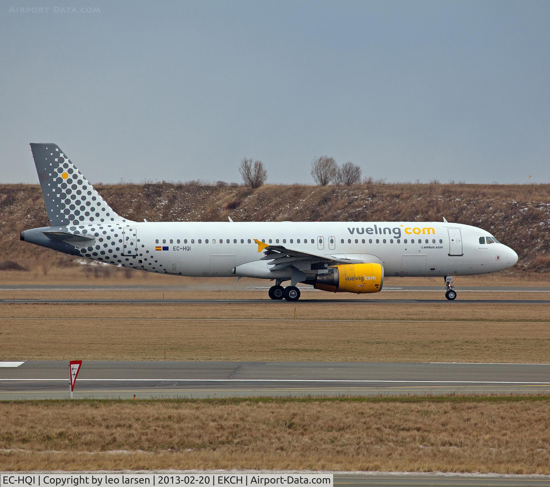 EC-HQI, 2001 Airbus A320-214 C/N 1396, Copenhagen 20.2.13