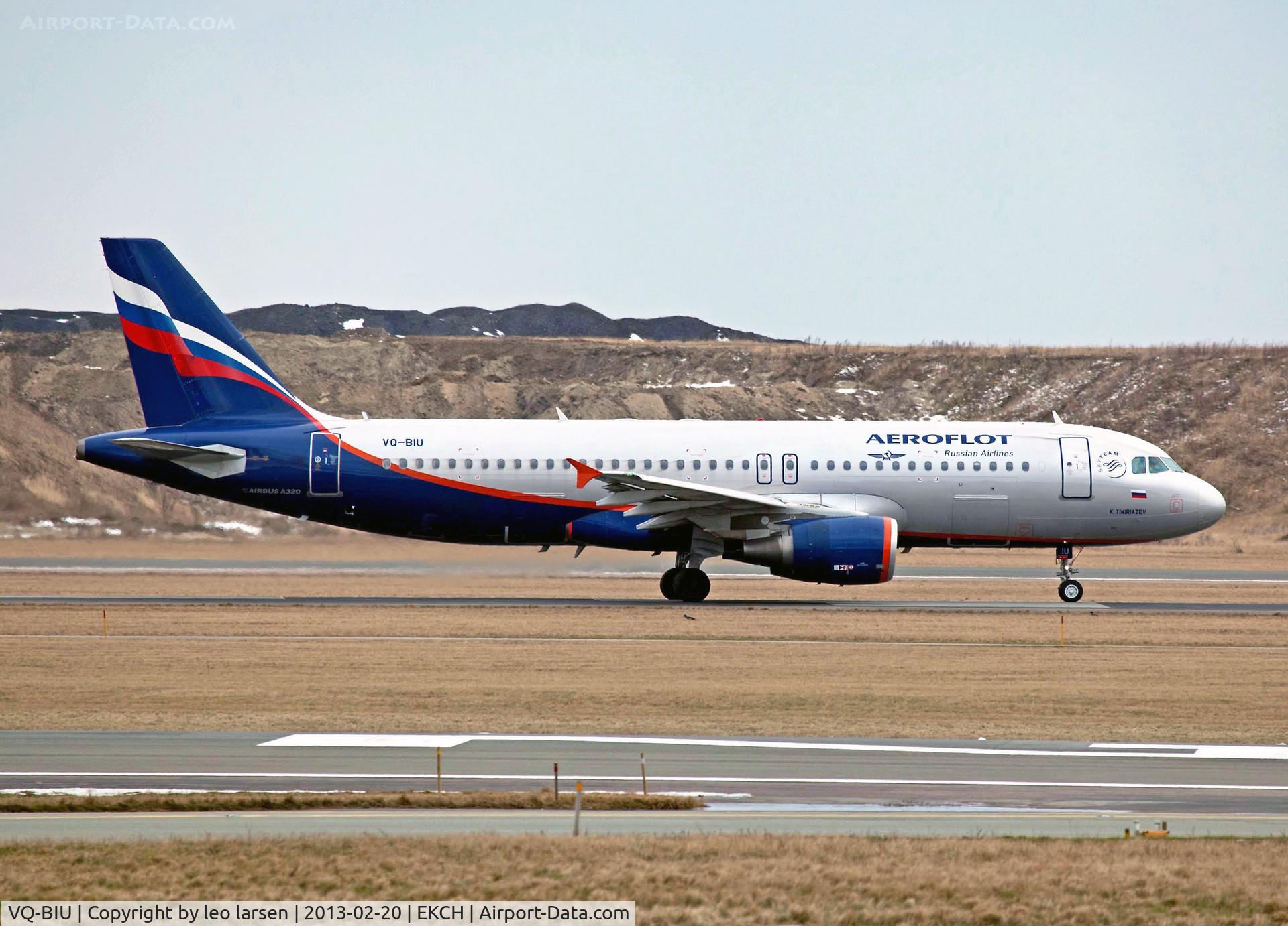 VQ-BIU, 2011 Airbus A320-214 C/N 4684, Copenhagen 20.2.13