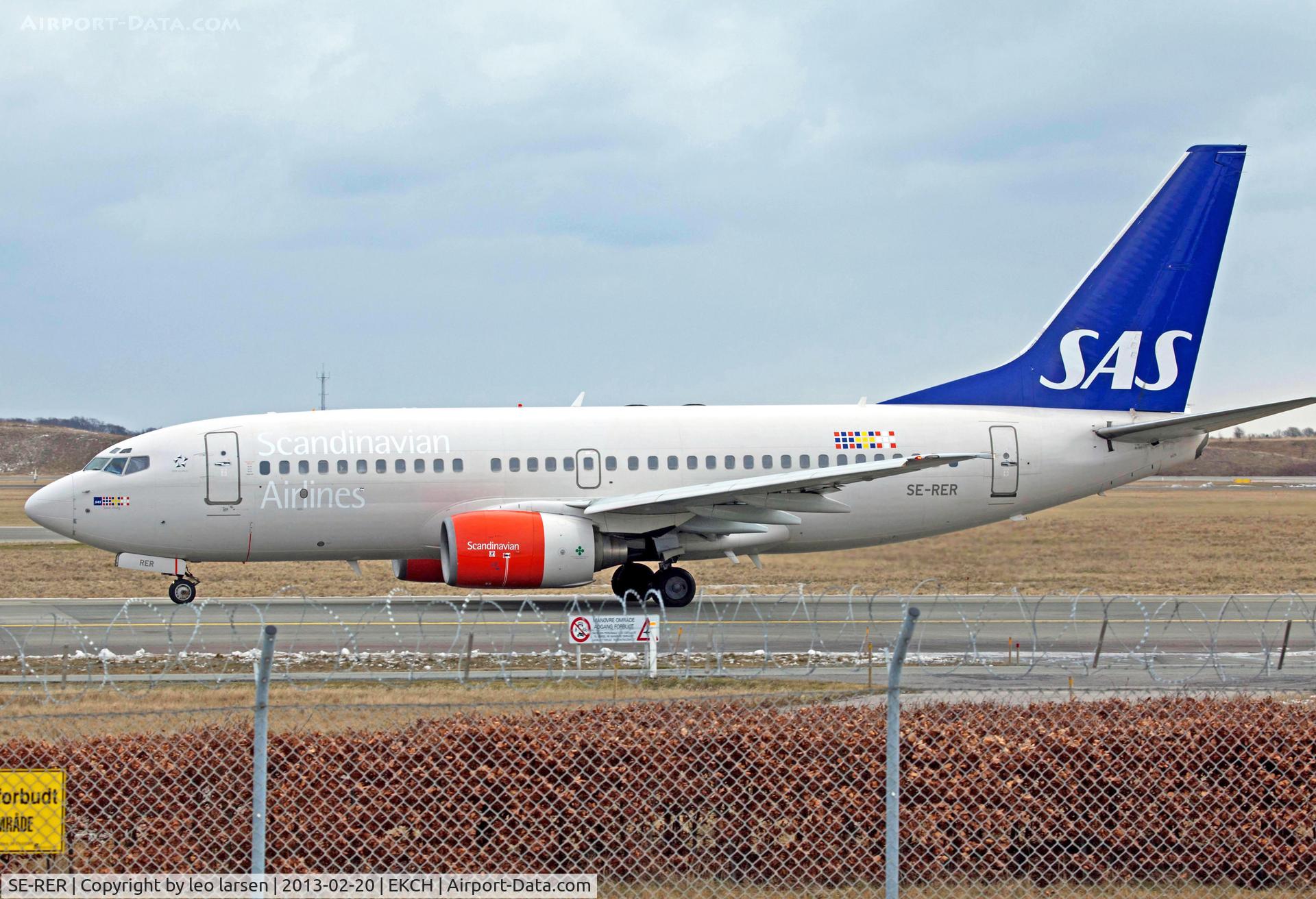 SE-RER, 2000 Boeing 737-7BX C/N 30736, Copenhagen 20.2.13