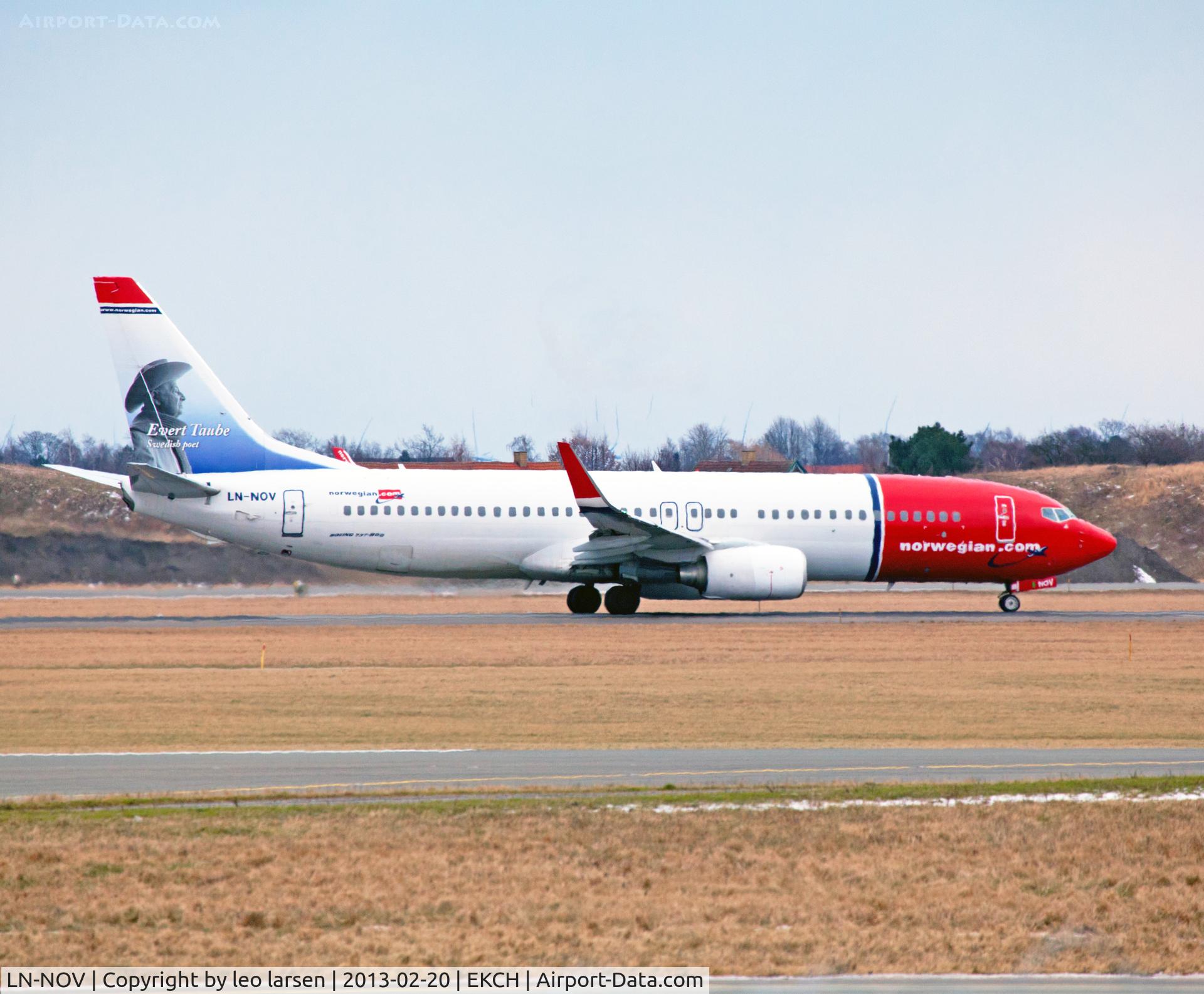 LN-NOV, 2010 Boeing 737-8FZ C/N 31713, Copenhagen 20.2.13
