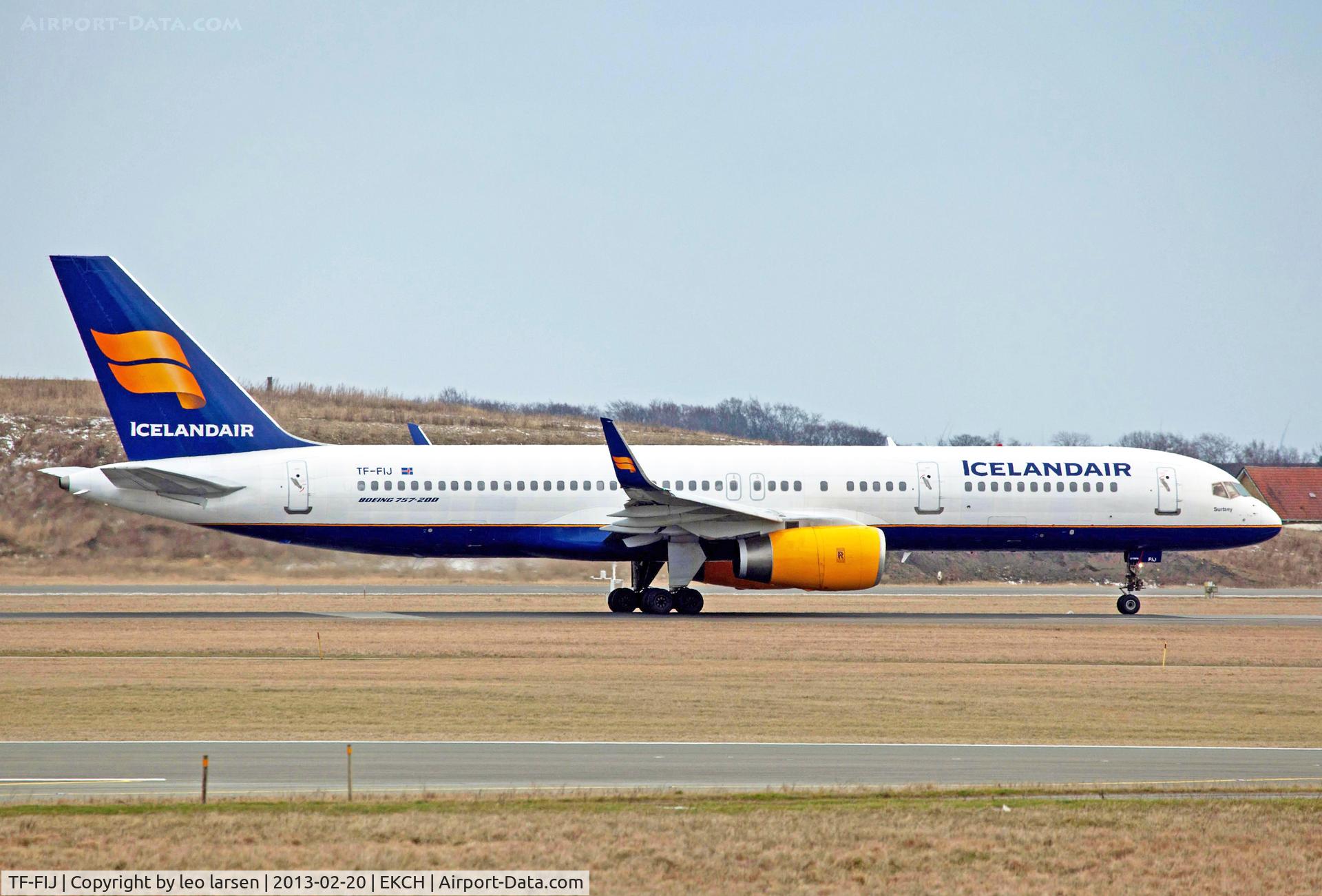 TF-FIJ, 1991 Boeing 757-208 C/N 25085, Copenhagen 20.2.13