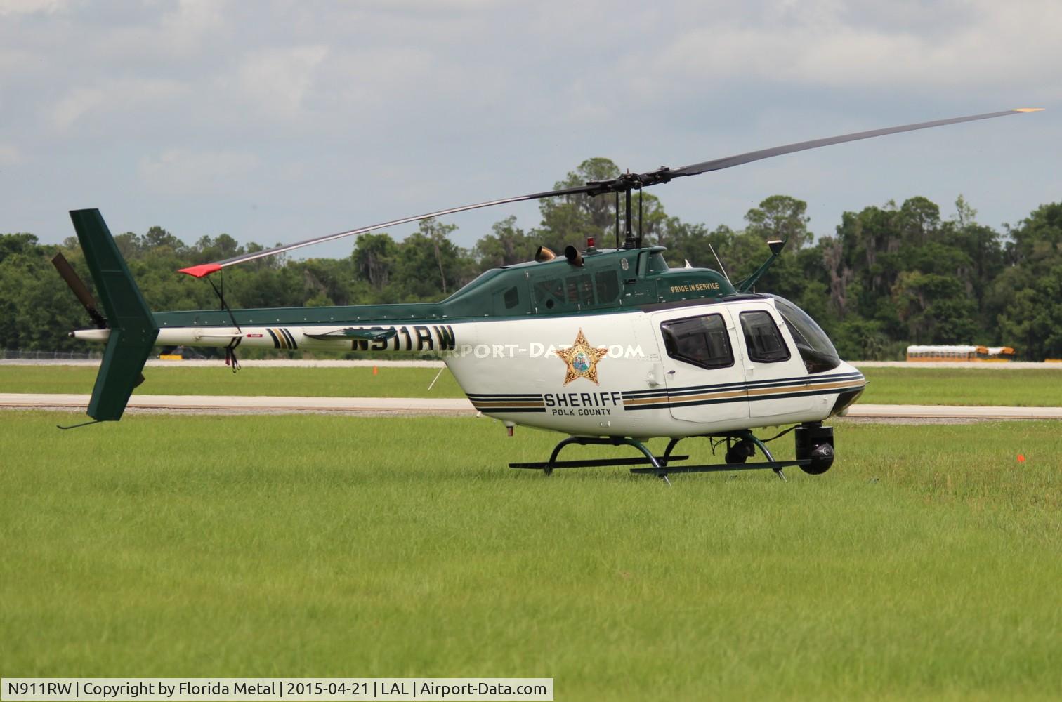 N911RW, Bell OH-58A C/N 72-21147, Bell OH-58 Polk County Sheriff