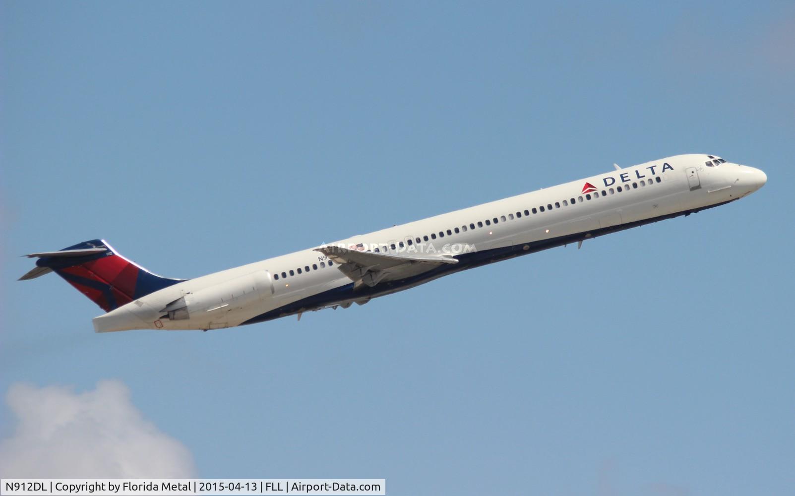 N912DL, 1987 McDonnell Douglas MD-88 C/N 49543, Delta