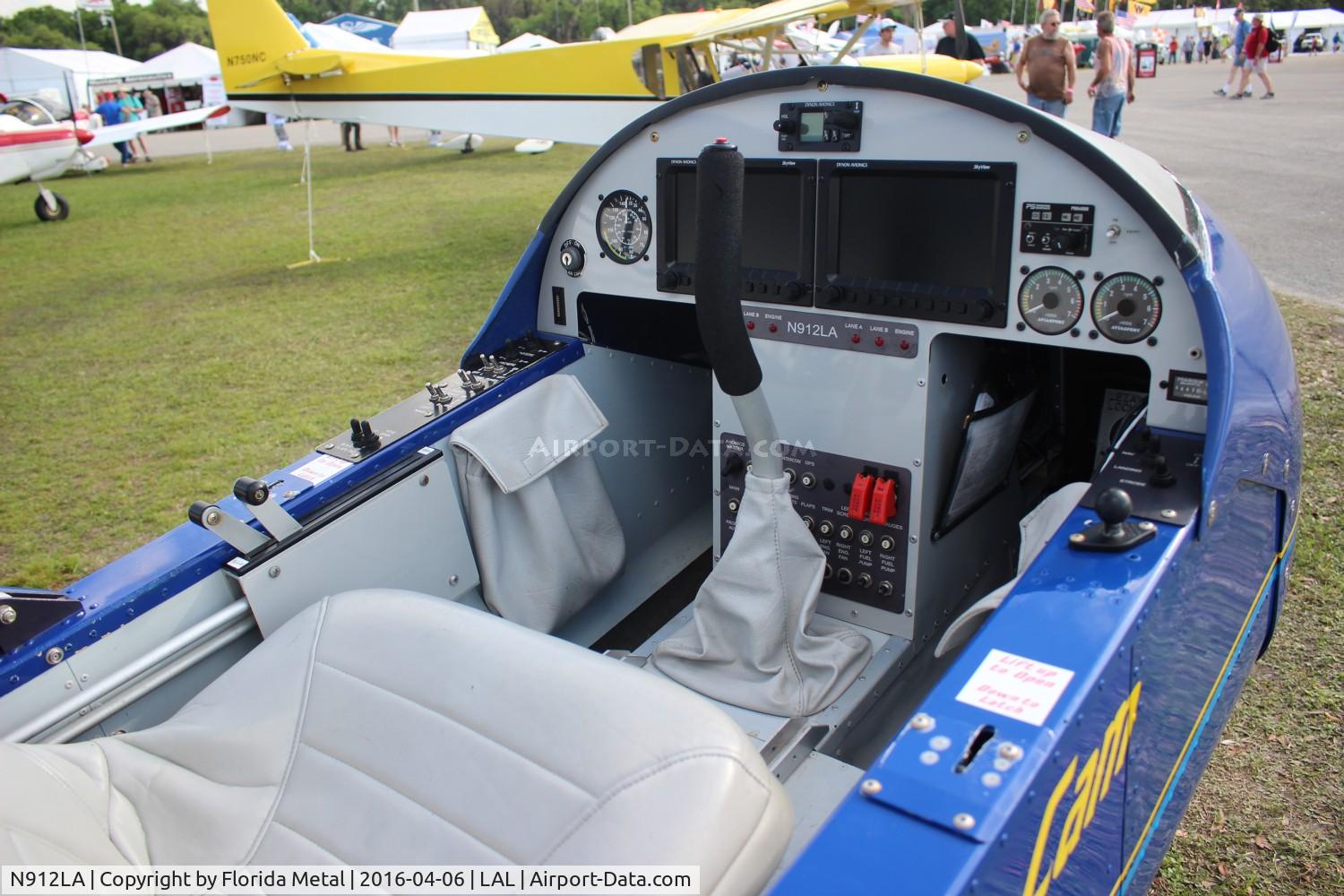 N912LA, Lockwood Aircam C/N AC138, Air Cam