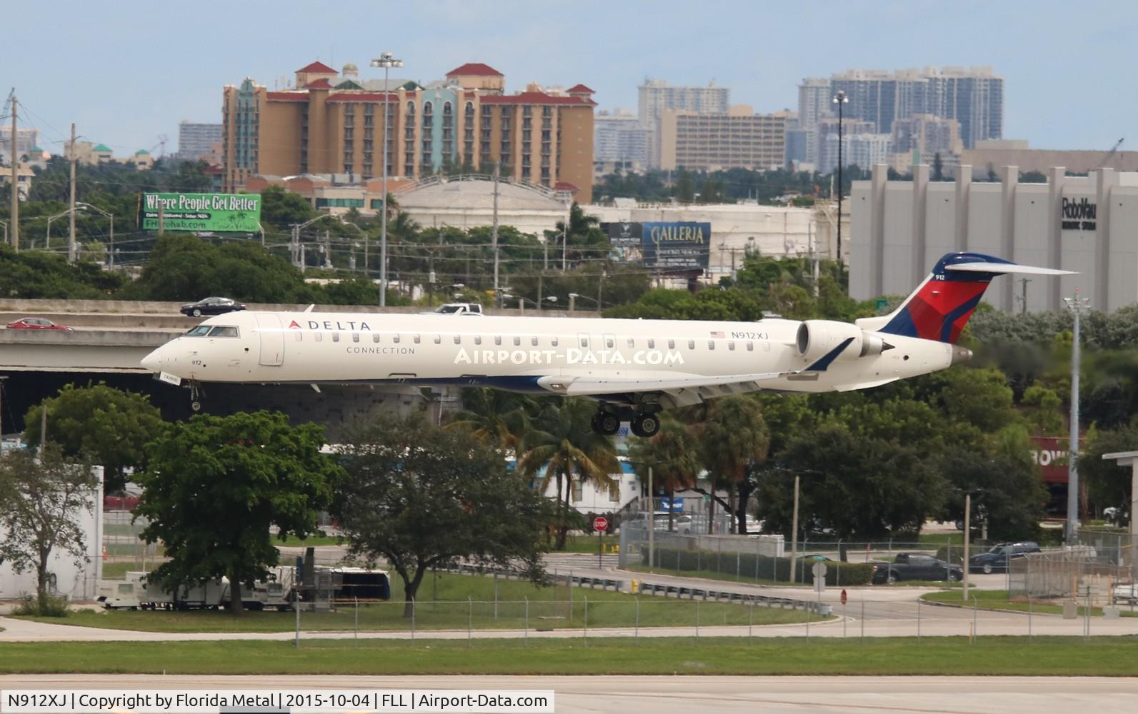 N912XJ, 2007 Bombardier CRJ-900ER (CL-600-2D24) C/N 15144, Delta Connection