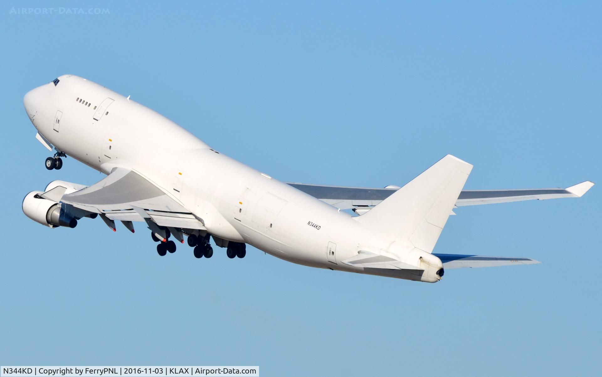 N344KD, 1992 Boeing 747-446BCF C/N 26344, Former JAL and Atlas B744F now operated by Western Global.