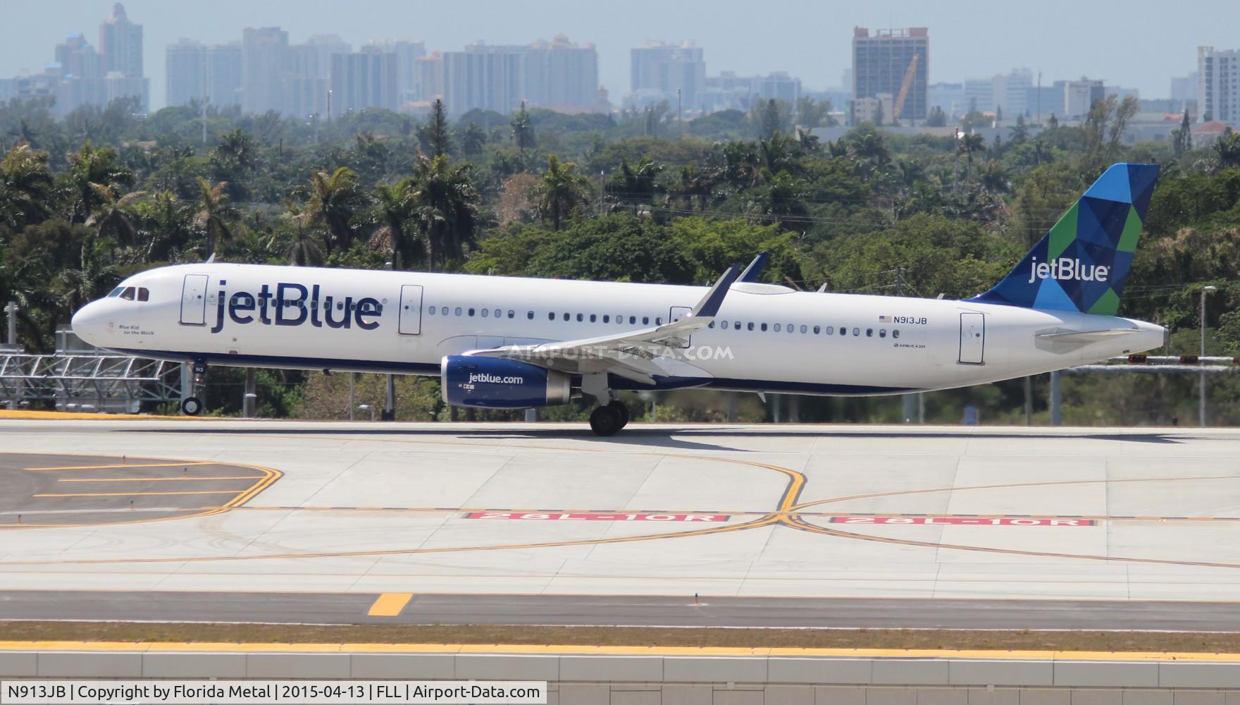 N913JB, 2013 Airbus A321-231 C/N 5909, Jet Blue