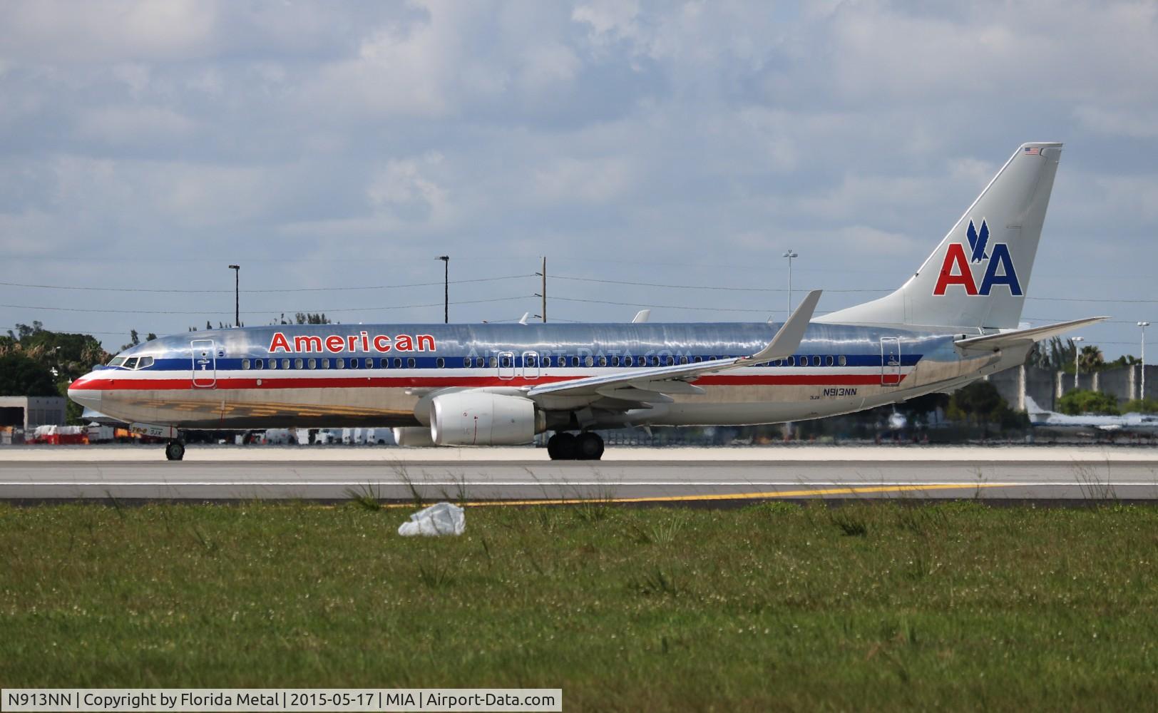 N913NN, 2013 Boeing 737-823 C/N 29571, American