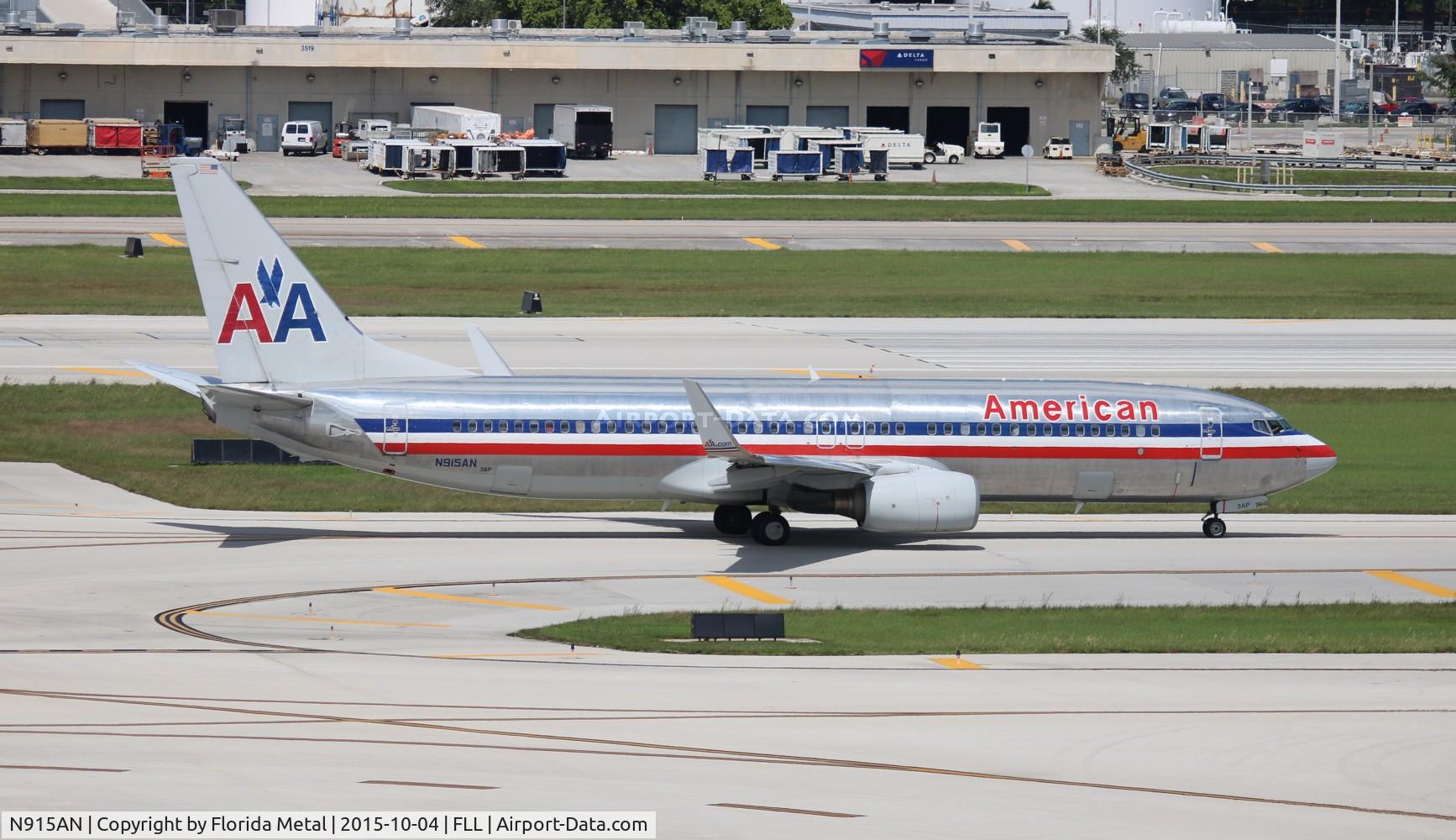 N915AN, 1999 Boeing 737-823 C/N 29516, American