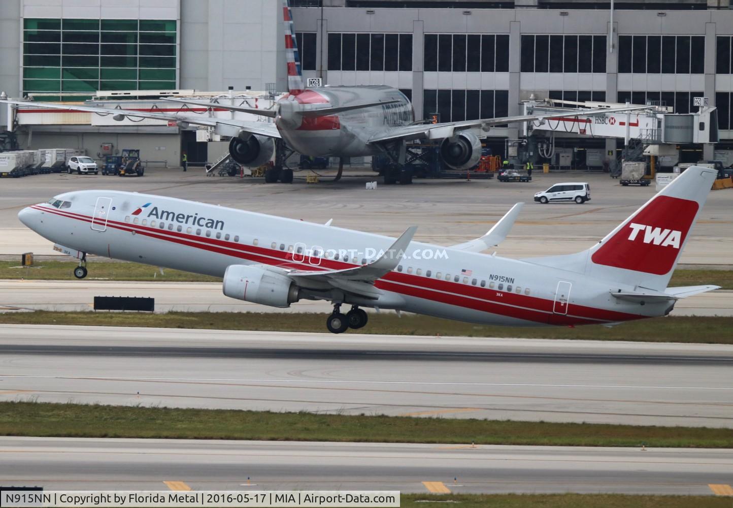 N915NN, 2013 Boeing 737-823 C/N 33227, American