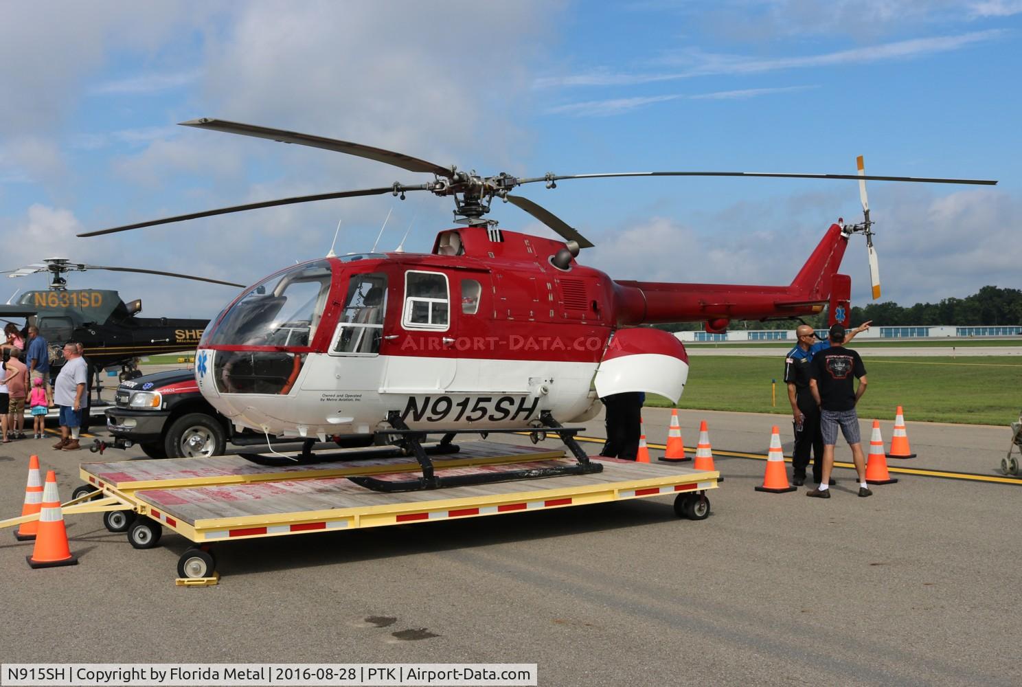 N915SH, 1977 MBB Bo-105S C/N S-340, MBB BO105