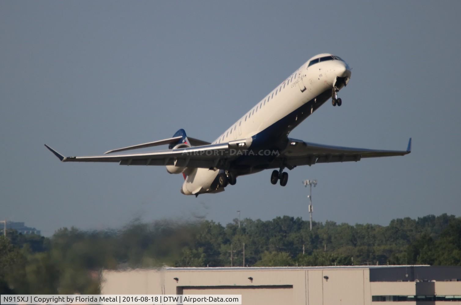 N915XJ, 2007 Bombardier CRJ-900ER (CL-600-2D24) C/N 15150, Delta Connection