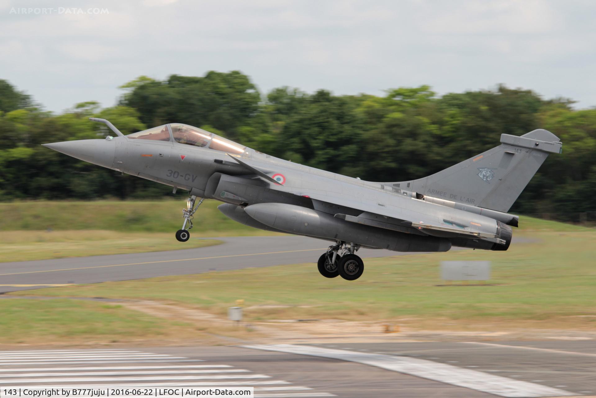 143, 2013 Dassault Rafale C C/N 143, at Chateaudun with new code 30-GV