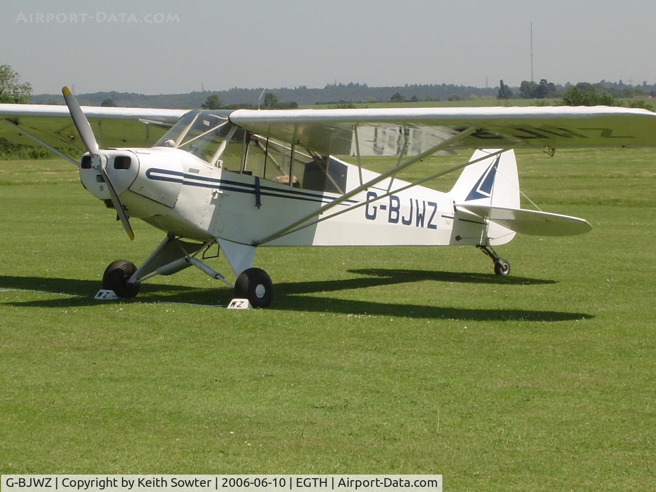 G-BJWZ, 1951 Piper L-18C Super Cub (PA-18-95) C/N 18-1361, visiting aircraft