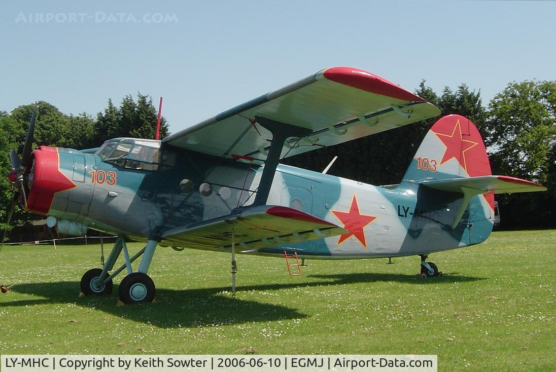 LY-MHC, Antonov An-2R C/N 1G215-33, Resident aircraft at Little Gransden
