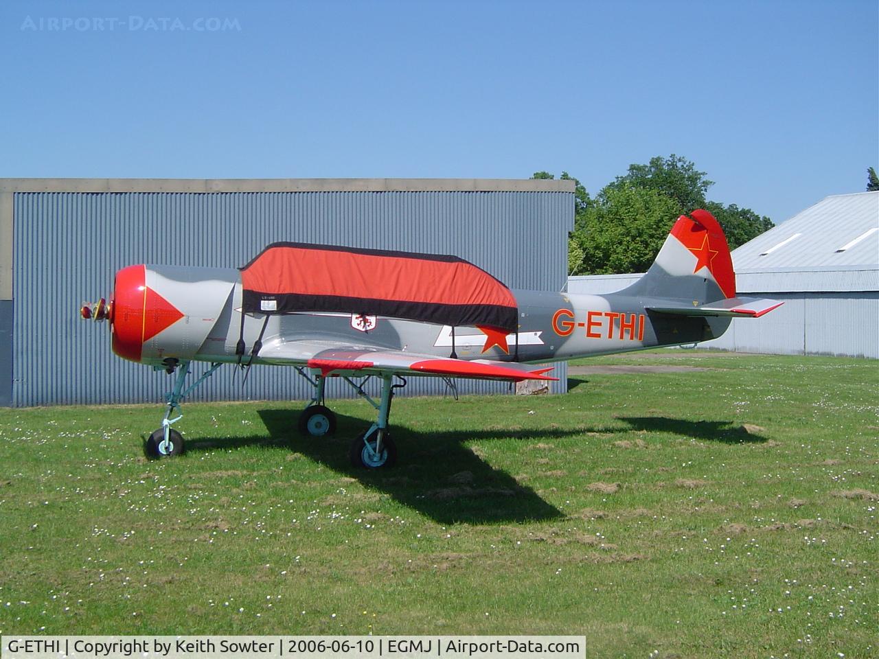 G-ETHI, 1989 Bacau Yak-52 C/N 899714, Resident aircraft at Little Gransden