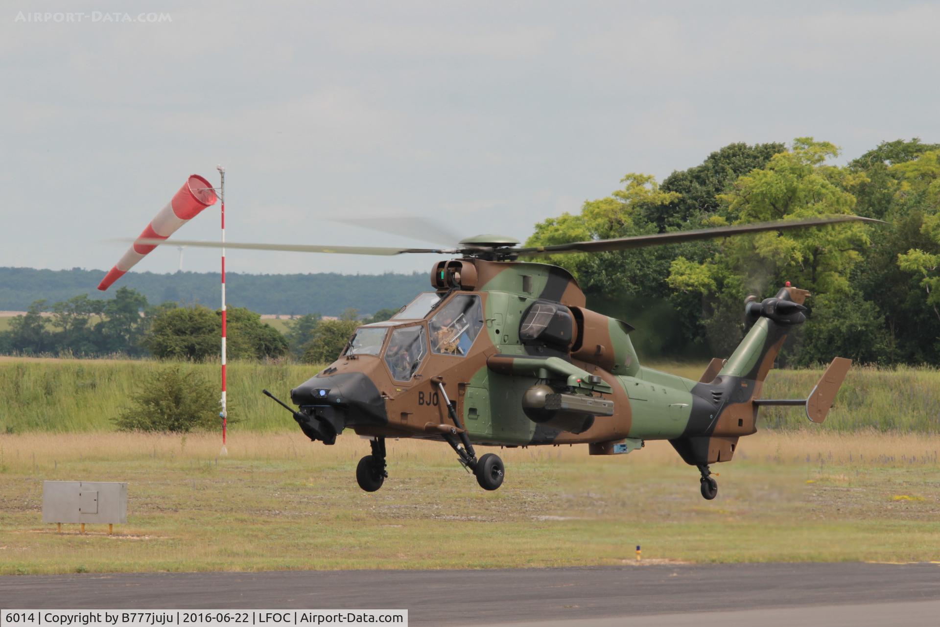 6014, Eurocopter EC-665 Tigre HAD C/N 6014, at Chateaudun