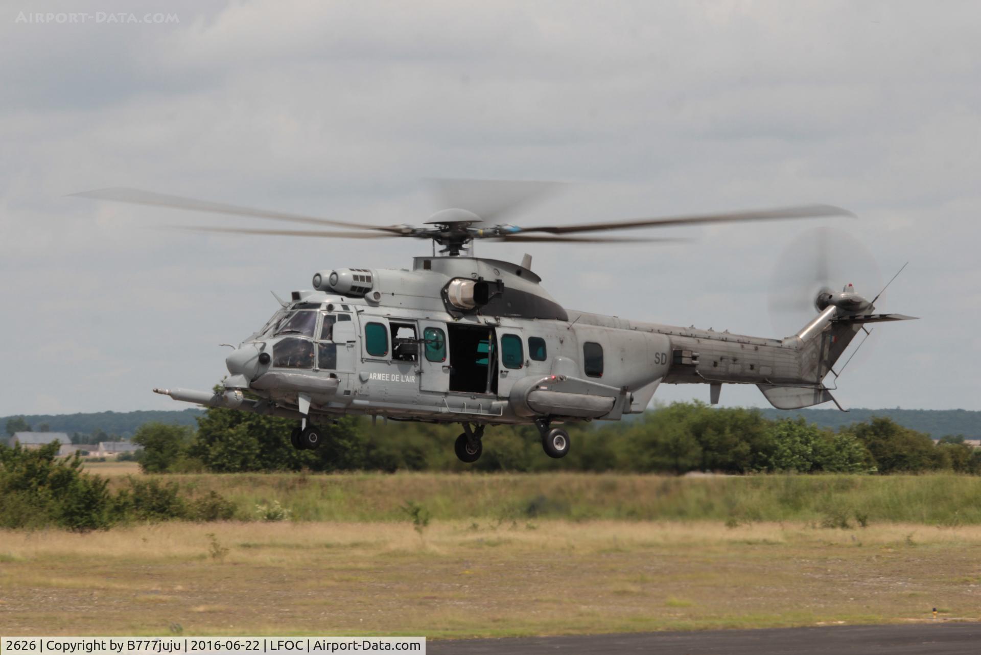 2626, Eurocopter EC-725R2 Caracal C/N 2626, at Chateaudun