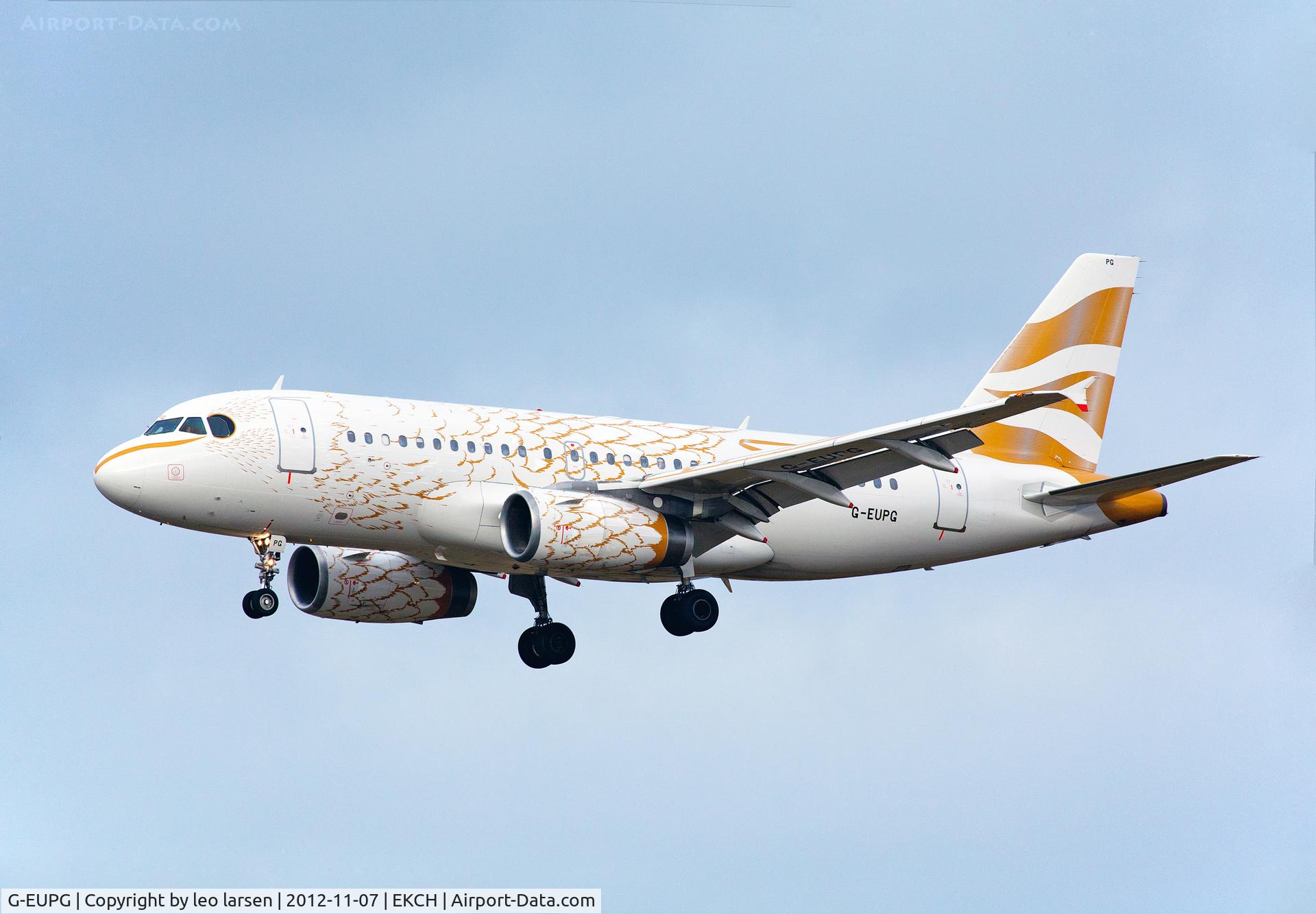 G-EUPG, 2000 Airbus A319-131 C/N 1222, Copenhagen 7.11.12
