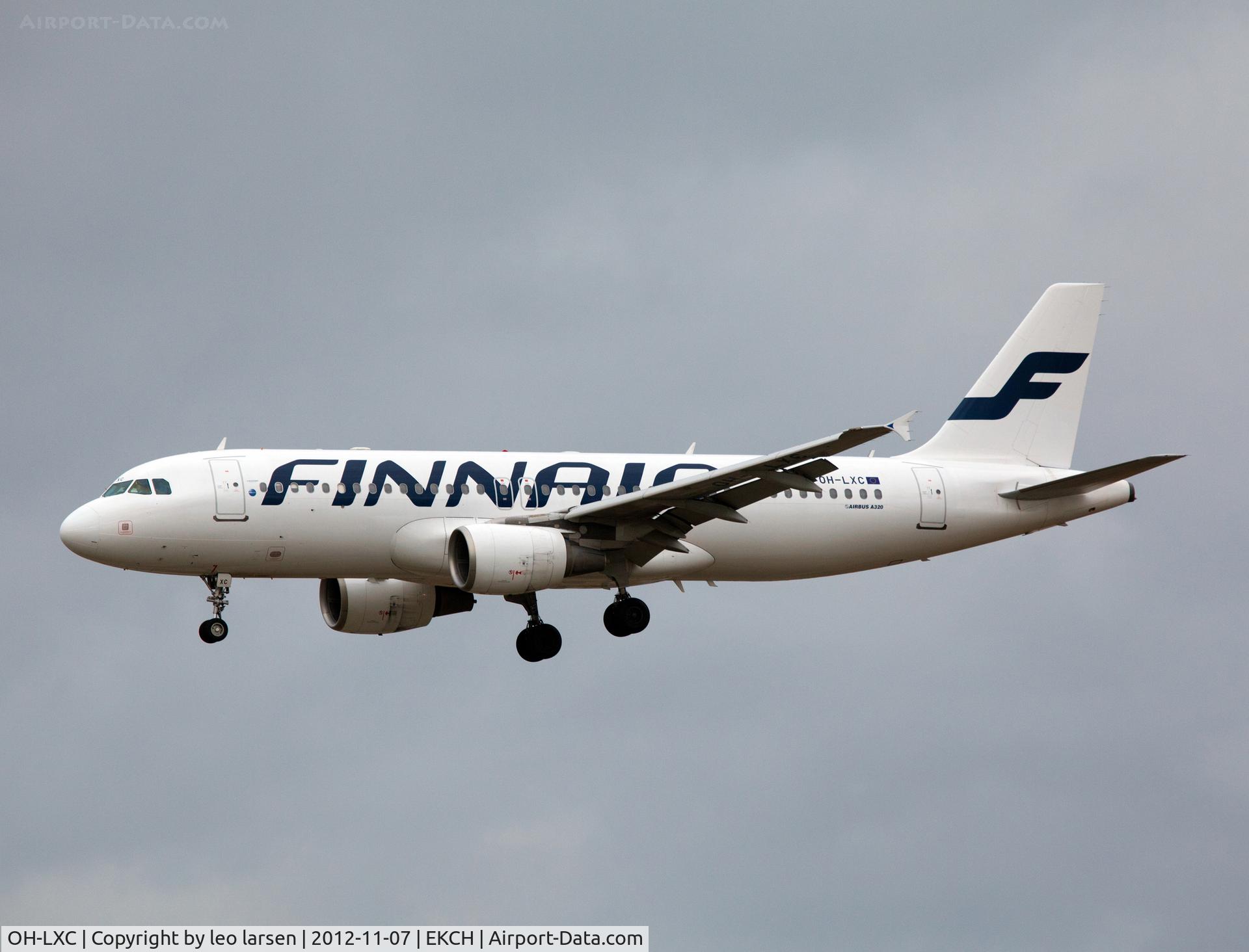 OH-LXC, 2001 Airbus A320-214 C/N 1544, Copenhagen 7.11.12